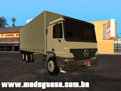 MB Actros Baú para GTA San Andreas